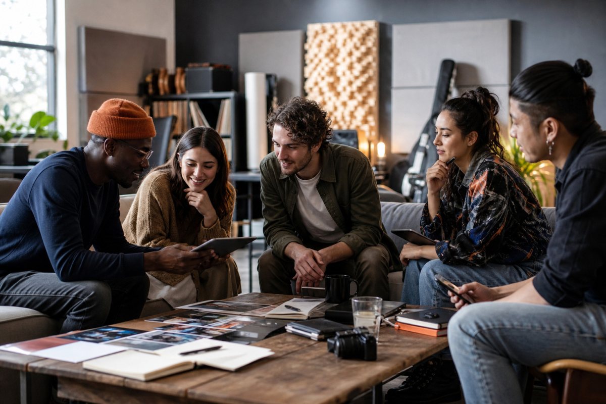 Creators reviewing media partnership opportunities